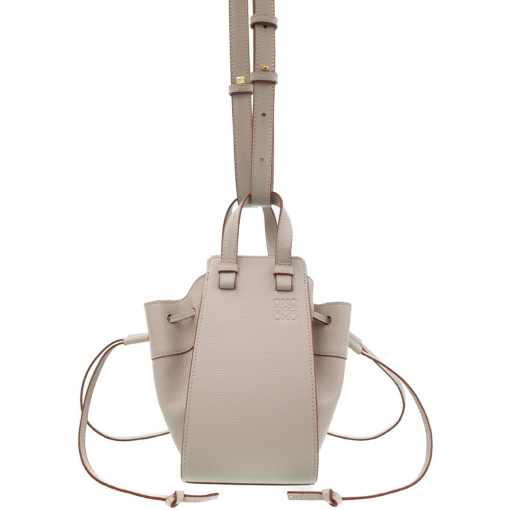 Loewe Mini 2way Light Drawstring Gray Hammock Bag - image 2